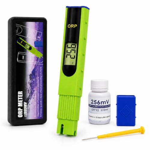 Stift Art ORP Prüfer Redox Meter ±1999mV Angebot, Wasser Qualität Prüfer für Wasser Testen, Aquarium