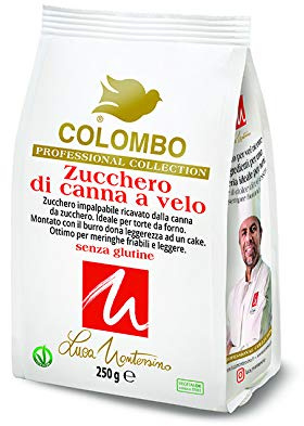 Zucchero a velo di canna 250 g linea Montersino