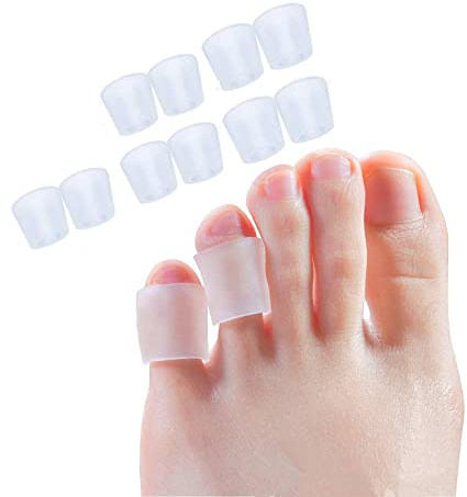 10x Zehenschutz, Zehenkappen Silikon Für Männer und Frauen Zehenschutz Kleinere Zehen