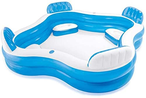 Centro Juegos Hinchable Flotador y Ayuda para Nadar para Niñps Pequeños Perros Niños Niñas A Partir 3 Años