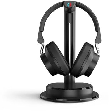 CGV | Casque TV/HiFi sans Fil - OPUS R Confortable, amélioration de l’intelligibilité des Voix pour Personnes âgées, Station d'accueil et de Charge, autonomie 35h et portée de 30m