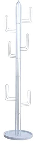 Haibing Support Manteau Porte-Manteau Porte-Manteau Nordic Cactus Fer Forgé Cintre De Plancher Créatif Moderne Simple Portemanteau Porte Manteau Porte-Manteaux (Color : Blanc)
