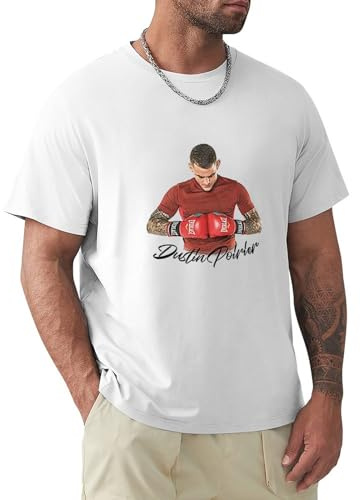 Sudden Dustin Poirier American T-Shirt Printed Fighter Professional Colour XXL