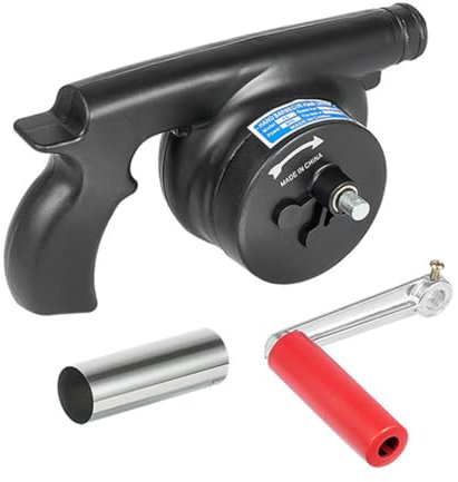POPETPOP Souffleur Manuel pour Barbecue Extérieur Outil De Soufflage pour Feu De Camp Ventilateur De Barbecue Portable