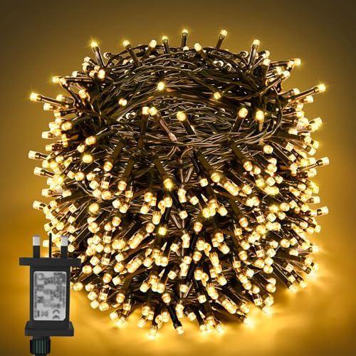 40M400LED Christmas string lights Warm White for indoor outdoor decor