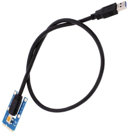HOMOCONO Pcie Graphics Card Adapter Pci Pci Usb Extension for Laptops High-performance Gpu Riser Cable for External Displays and Peripherals Convenient Gaming Upgrade