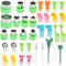 Formine per Biscotti Verdure Frutta 35 pezzi, mini taglierina per verdure in acciaio inox, ideale per formine per biscotti, stampi biscotti e taglia biscotti, perfetto per frutta, sandwich e pane