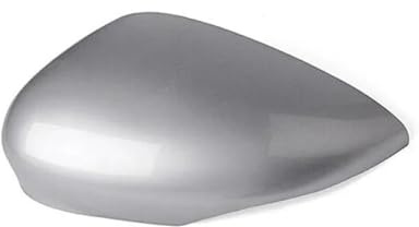 SQOFJGIGN Copri Specchietto Retrovisore Copertura Specchietto Retrovisore Laterale Sinistro/Destro Argento per Ford per Fiesta MK7 2008-2017 Calotta Specchio(Sinistra)