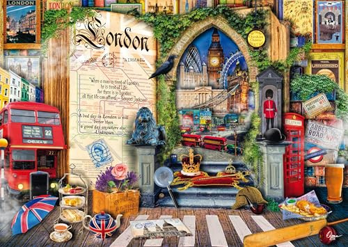 Schmidt 58606 Erinnerungen an London, 1000 Teile Puzzle | Aimee Stewart