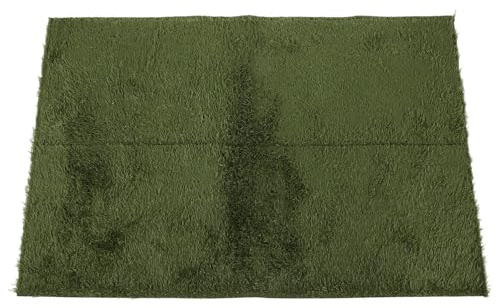 GLEAVI Tapis pour Reptiles en Mousse Synthétique 60X40 CM Doublure de Cage pour Tortues et Lézards Substrat Décoratif pour Terrarium et Habitat d'animaux Exotiques