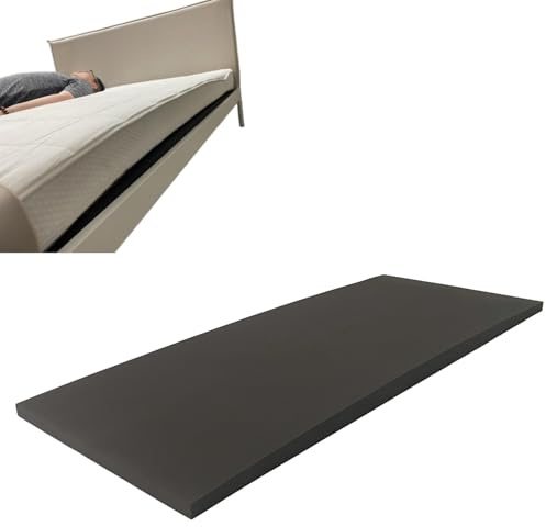 Sagging Mattress Support 47 x 25 x 1.5 – 50D High-Density Foam Under Mattress Helper for Fixing Sagging Beds – Curve Design for Targeted Support – Mattress Sag Corrector for Improved Sleep Comfort