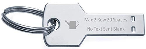 Select Gifts Keyring Flash Memory Stick Key USB 16GB Text Gardener Watering Can Engraved