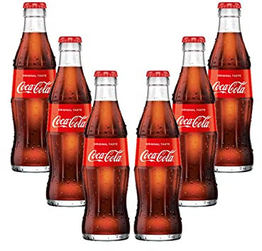 Coca Cola 6er Set Cola 6x 0,2L inkl. Pfand MEHRWEG