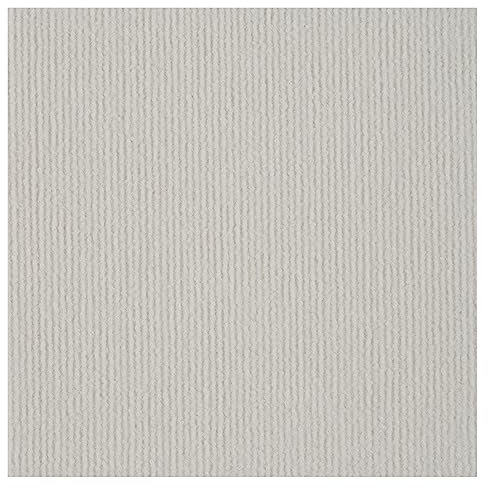 10 Stück Teppichfliesen, 30 X 30 cm, Selbstklebende Teppichfliesen, Quadratische Teppichbodenfliesen, rutschfeste Teppiche Zum Abziehen Und Aufkleben, Für Wohnzimmer, Büro(Color:Weiß)