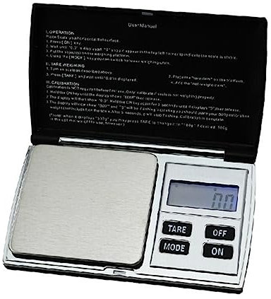 NUOBESTY 500g Digitale Präzisionswaage Mit Lcd-display Und Hintergrundbeleuchtung Kompakt Für Schmuck Postsendungen Und Medizinische Materialien Tragkraft Automatische Und Manuelle Kalibrie