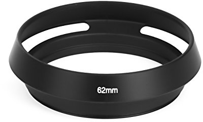 Paraluce 62 mm paraluce in metallo universale nero 62 mm