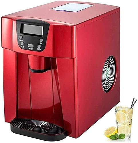 ELzEy Macchina for Il Ghiaccio Macchina for cubetti di Ghiaccio in Acciaio Inossidabile Macchina for Ghiaccio da appoggio Cucina e bancone Bar for Uso Domestico Cubetti di Ghiaccio Trasparenti