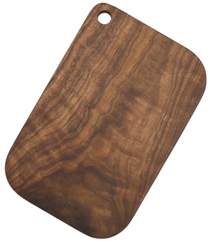 Planches à découper en bois Generic, Planche à découper en bois pour la viande | Planche de bloc de boucher biologique, planche d'arbre en chêne blanc pour fromage, 8.8x13.1 pouces, Marron