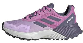 Adidas Femme Terrex Soulstride Rain.RDY Trail Running Shoes, Preloved Purple/Preloved Violet/Powder Plum, 36 EU