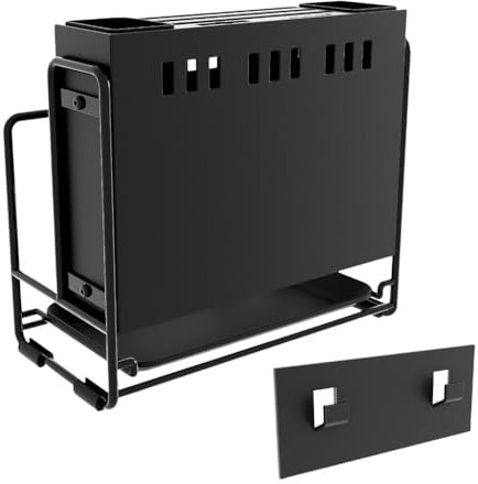 Eleganti organizer per coltelli da banco con funzione drenante, versatili da appendere alla parete, robuste costruzioni in ferro