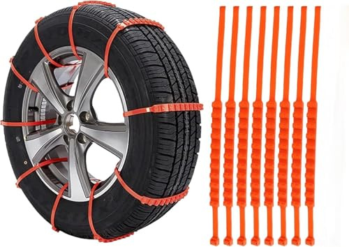 Catene da neve per auto, catene da neve in nylon, cinghie per pneumatici da neve, catena per pneumatici invernali, catena per pneumatici invernali, per SUV, trazione di emergenza pneumatici per camion