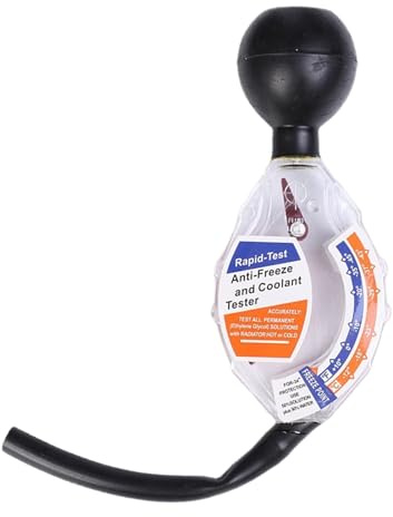 Rifrattometro Per Liquido Refrigerante - Tester Antigelo Per Autoveicoli, Strumento Di Misurazione Di Precisione Portatile, Indicatore Del Punto Di Congelamento Durevole | Rifrattometro Accurato Per R