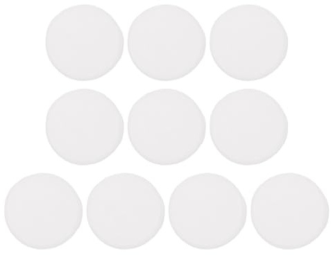 Alipis Pad Struccanti Riutilizzabili in Cotone Bianco 10 Pezzi per Pulizia del Viso Delicata ed Adatti a Tutti i Tipi di Pelle per Rimozione del Make-up