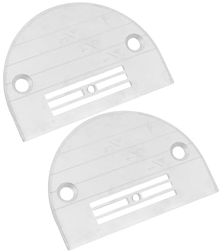 Lurrose 2 Stück Metallnadelbrett Nähmaschinen Nadelplatte Nadelkissen aus Metall mit Einfachem Design und Praktischer Funktion für Haushalt und Handarbeit