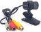 CNDST CCTV Hd Mini Bullet Security Camera 1200TVL 2.8mm Wide Angle Lens with Bracket Small Indoor Outdoor Surveillance Camera Analog Camera(DST-190CW)