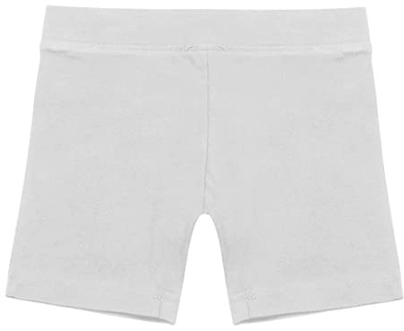 Listers Schoolwear Girls Dance Modesty Shorts 100% Cotton Breathable and Safety Dress Short Kids Stretchy Dancing Bike Pants Cycling Shorts for Girls Size 4-16 Years Black