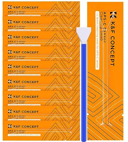 APS-C Kamera Sensor Reinigung 16mm Mikrofaser Swabs 10 Stück Staubfrei