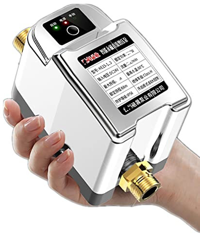Lqiflvc Water Pressure Booster Pump Household Automatic Silent Tap Hot Water Booster Pressure Water Pump Pressure Control Switchfor Home Bathroom/Tap Water/Toilet/Shower,150W