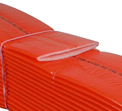 Scorprotect® PE Schutzschlauch Isolierung 4 mm rot für Abwasser Ausführung PE Schutzschlauch Abfluss (SCP-PE-S100)