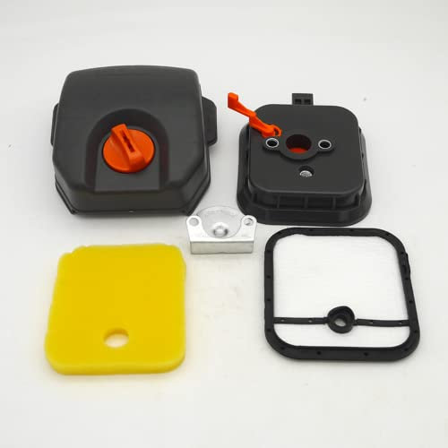 Luftfilter komplett kompatibel mit Hus-Husqvarna 143 443 143R 443R Gartengeräte Freischneider Rasentrimmer Ersatzteile