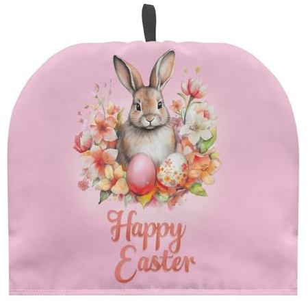 Hechitok Rabbit Eggs Kitchen Kettle Cover, Tea Cozy for Teapot Breakfast Warmer Soft Cloth Dust Cover for Coffee Pot Tea Pot Cosy Kitchen Accessories