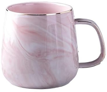 FYJL Mug Personnalisé Tasse en céramique du nord, tasse à café Phnom Penh, tasse de petit déjeuner à l'avoine, tasse d'eau de Couple cadeau de saint-valentin Tasse Personnalisable(Pink)