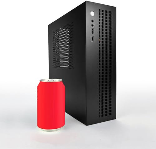 Boîtier PC Micro ATX, Boîtier D'ordinateur de Jeu Mini Boîtier PC MATX ITX avec Plaque d'acier USB3.0 Dissipation Thermique Efficace