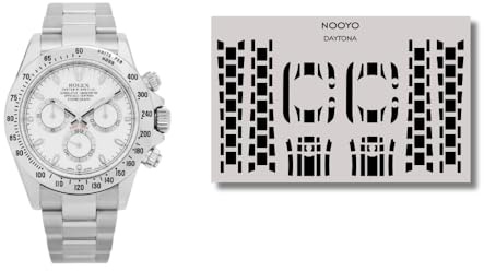 NOOYO Schutzfolie für Rolex Daytona 116520 Schutz für Gehäuse, Schließe und Armband z.B.116520 & 16523