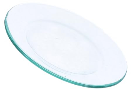 Cabilock Plato para Aromaterapia Plato Transparente para Velas y Aceites Esenciales