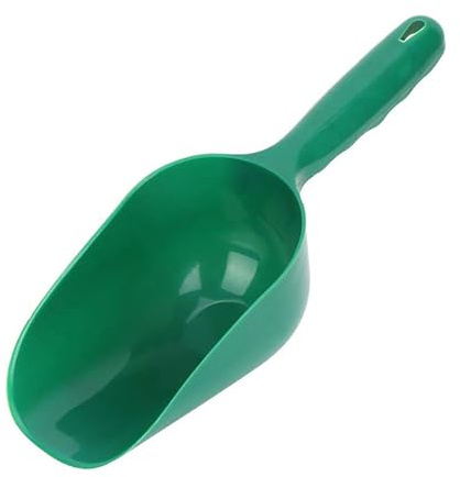 Lot de 2 pelles de jardin multifonctions en plastique vert pour planter du sol, engrais, outils de jardin pratiques et simples