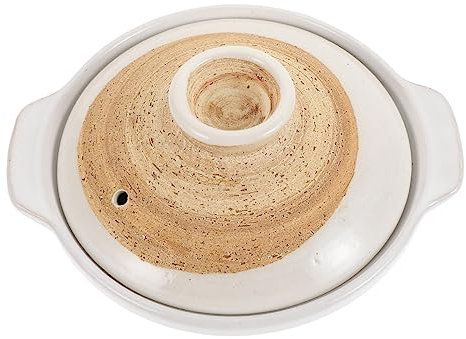 MUCKLILY Casserole Céramique Pour Soupe Et Riz Pot à Mijoter Et Non Adhésif Pour Cuisine à Et Professionnelle