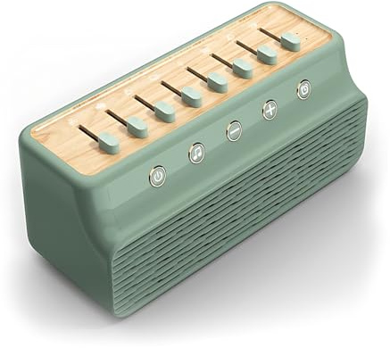 Macchina Per Rumore Bianco, 8 Opzioni Di Mixer Di Suoni Della Natura, Altoparlante Bluetooth, Temporizzazione A Tre Velocità, Per Dormire, Casa, Ufficio, Viaggi, Relax, Green