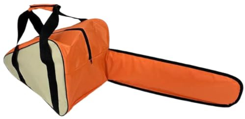 Borsa per motosega, custodia per motosega, 60 x 23 x 41 cm, porta attrezzi elettrici con chiusura a cerniera, protezione resistente per attrezzature da giardinaggio, attrezzi da potatura, riparazioni