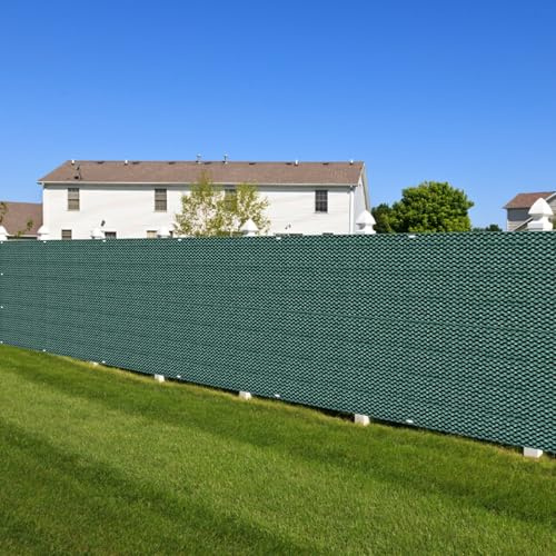 Balkon Sichtschutz Wetterfest 80 x 600 cm Blickdicht, Windschutz Sonnenschutz, in Div. Größen & Farben Balkon Sichtschutz Balkonverkleidung für Balkongeländer Terrasse, Dunkelgrün