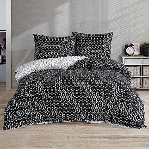 Cotton Castle Bettwäsche Bettgarnitur Bettbezug Bedruckt Baumwolle 135x200 155x220 200x200