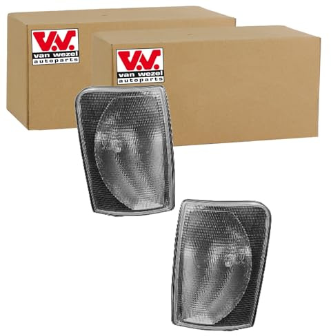 2X Van Wezel Blinkleuchte Blinker Weiß vorne | 5877905 + 5877906 passend für LT links+rechts