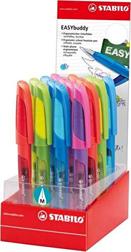STABILO Füller Easy Buddy M tranzluzent 16er Display
