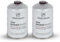 Green Haven Premium 2 Pack C500 Gas Canisters Gas Cartridges for Camping Stoves & More, High Performance Propane-Butane Mix with Resealable Valve Cartridges, EN417 Cartridge