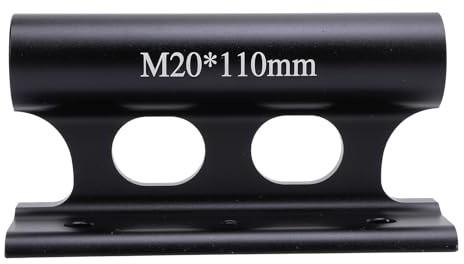 Drfeify Leichter Fahrradgabel-Montageblock aus Aluminiumlegierung, M20 X 110, für Fahrradträger, Steckachse, Fahrradblock, Keine Halterung Erforderlich