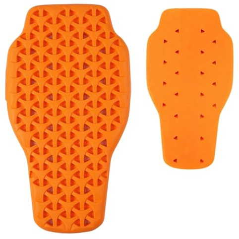 Rückenprotektor Motorrad Abnehmbare, 42 x 23 cm, flexibel und atmungsaktiv, hohe Sicherheit, unisex-erwachsene Protektorenweste